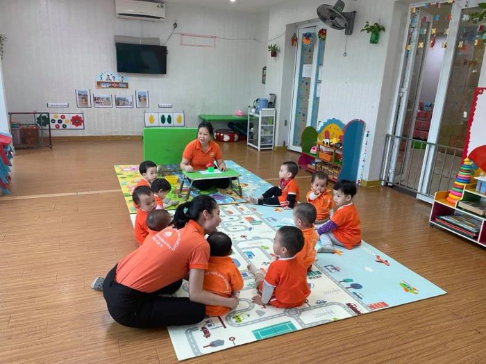 Hình ảnh Trường Mầm Non Ánh Dương - Khoảnh khắc rạng ngời của trẻ thơ trong môi trường giáo dục đầy sáng tạo và yêu thương.