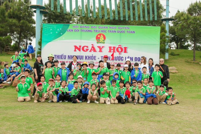 Hình ảnh ấn tượng về cơ sở vật chất hiện đại của Trường Tiểu học Trần Quốc Toản
