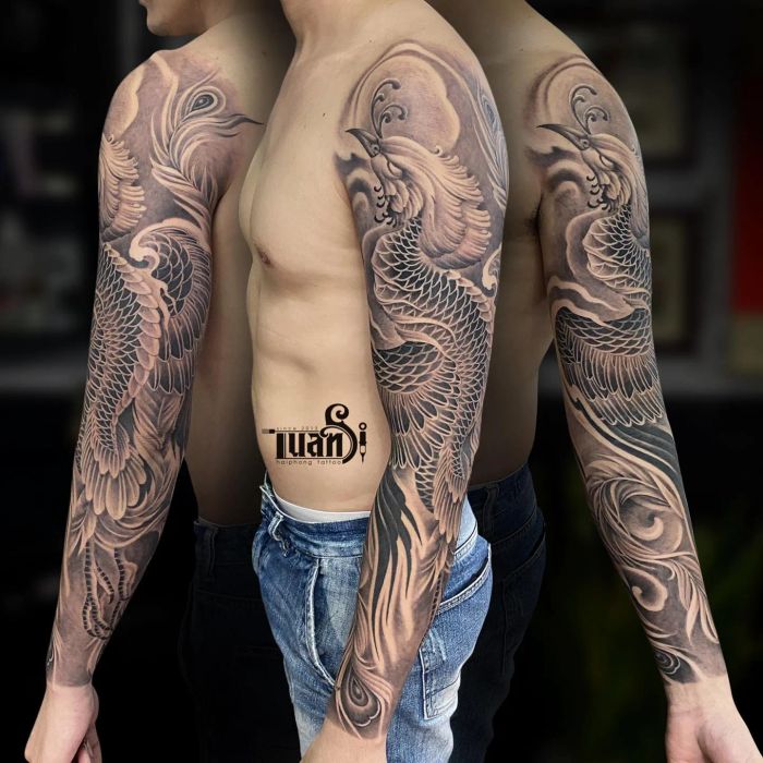 Tác phẩm nghệ thuật đặc sắc tại Tuấn Si Tattoo