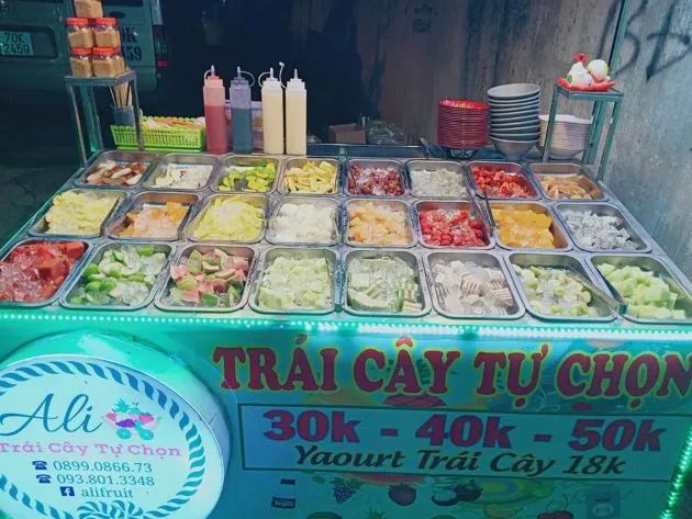 Ali – Trái Cây Tự Chọn – Điểm đến yêu thích của những ai đam mê trái cây dầm tự chọn