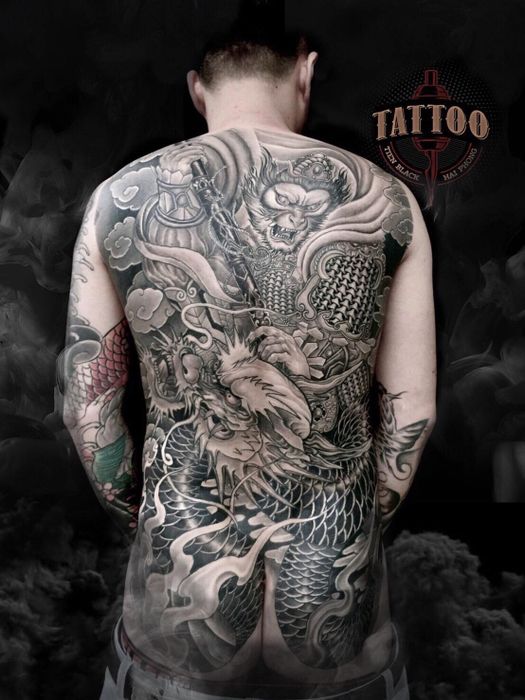 Tác phẩm nghệ thuật tại Tiến Black.TATTOO