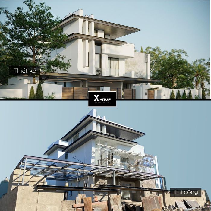 Hình ảnh thiết kế ấn tượng của Xhome Hải Phòng