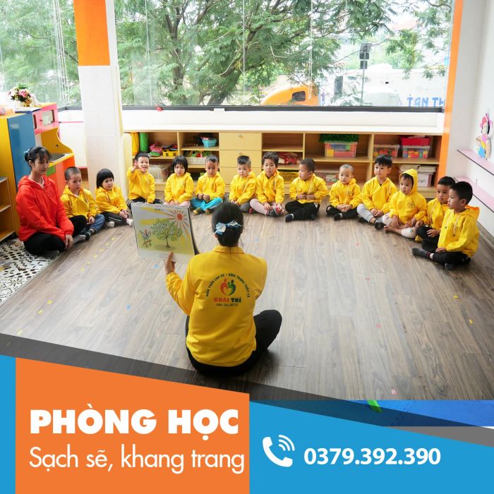 Hình ảnh Trường Mầm Non Khai Trí - Không gian học tập sáng tạo đầy cảm hứng