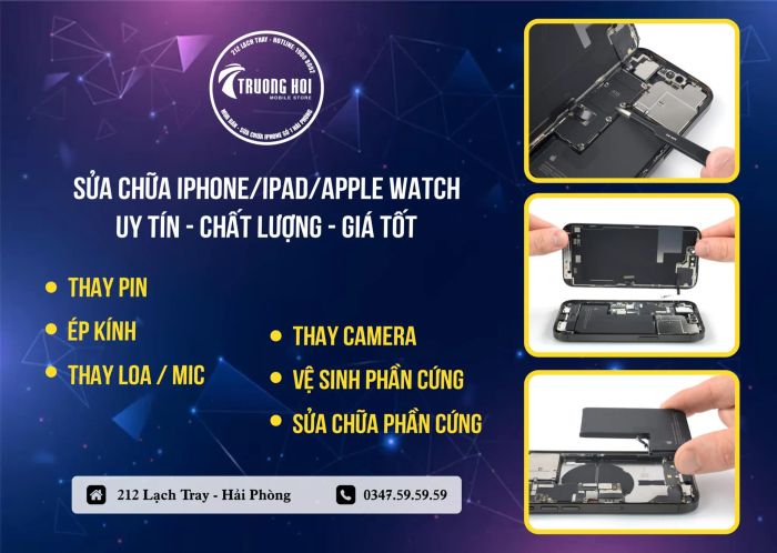 Hình ảnh Truong Hoi Mobile Store - Không gian sửa chữa chuyên nghiệp