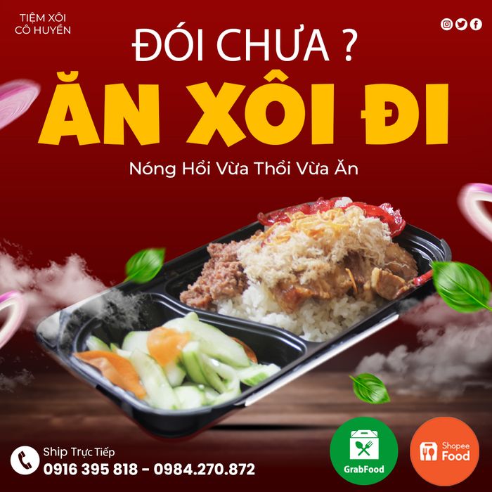 Hình ảnh Tiệm Xôi Cô Huyền - Nét đẹp ẩm thực truyền thống