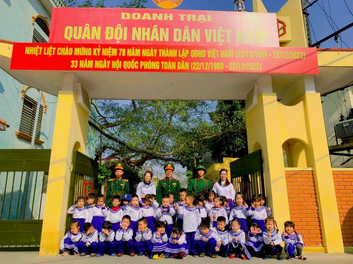 Hoạt động vui chơi sáng tạo tại Trường Mầm non Sao Sáng