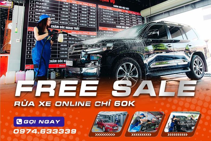 Quy trình rửa xe chuyên nghiệp tại Trường Quân - Từng milimet đều được chăm chút hoàn hảo