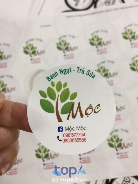 Địa chỉ vàng cho dịch vụ in sticker tại Hà Nội