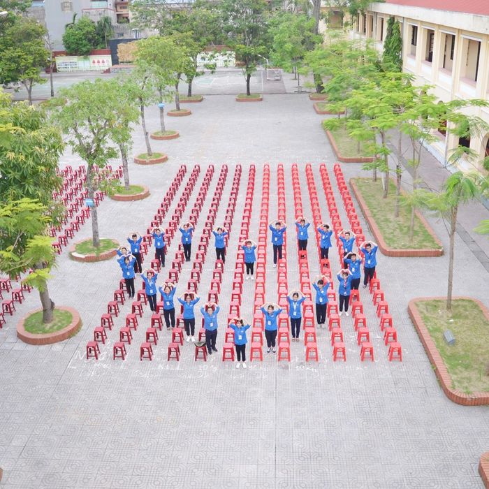 Không gian học tập tại Trường THPT Thái Phiên