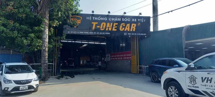 T One Car - Không gian chăm sóc xe hiện đại với tiêu chuẩn dịch vụ 5 sao