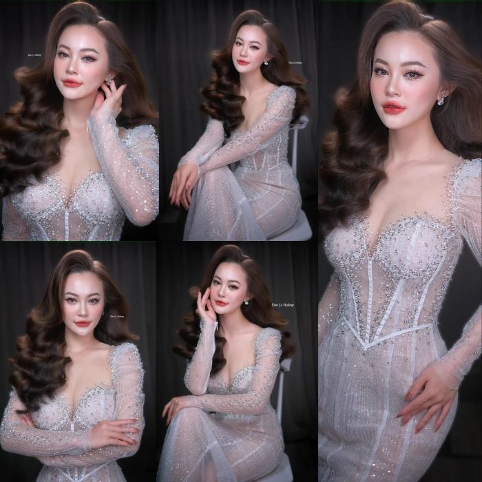 Hình ảnh thực tế về lớp học tại Đan Ly Makeup Academy