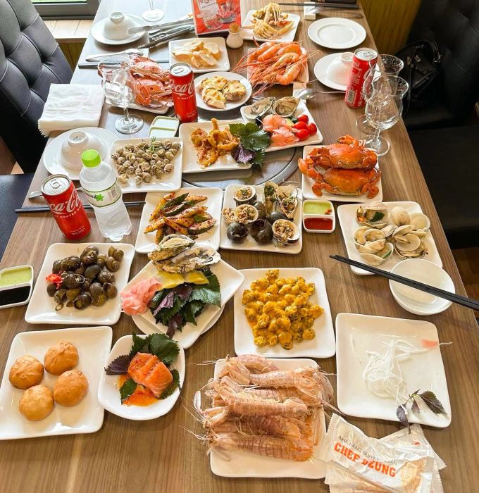 Không Gian Ẩm Thực Đẳng Cấp Tại Buffet Chef Dzung
