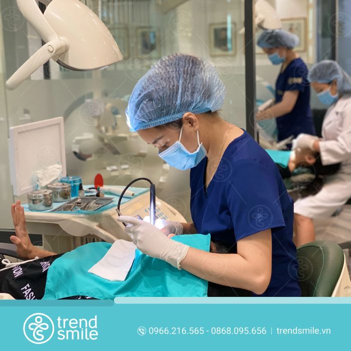 Hệ thống trang thiết bị hiện đại tại Nha Khoa Trend Smile