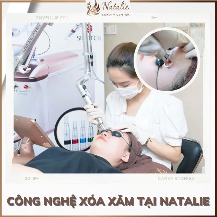 Không gian trị liệu cao cấp tại Natalie Beauty Center
