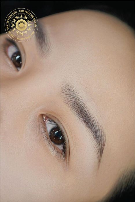 Hình ảnh tác phẩm chân mày phong thủy tại Master Kim Ngân