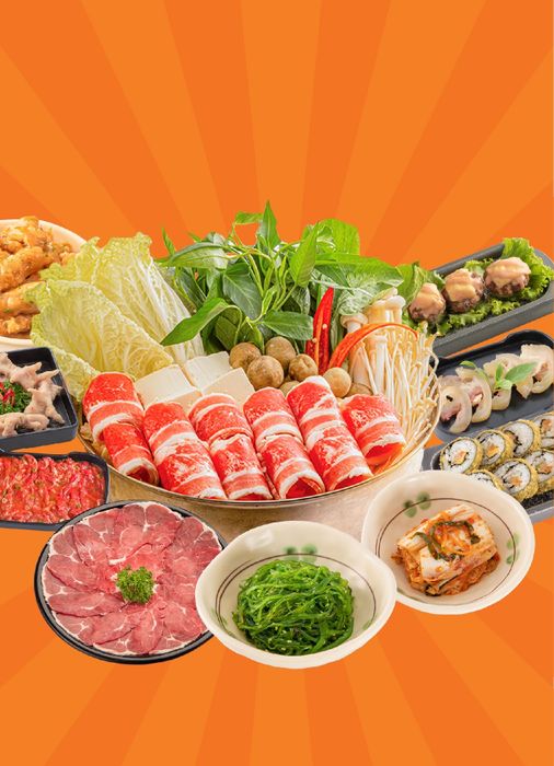 Không gian sang trọng và buffet bò Úc cao cấp tại Lẩu Phan