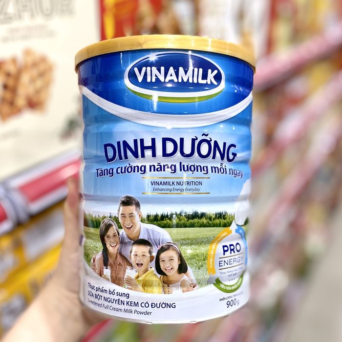 Hình ảnh sữa bột Vinamilk Nguyên Kem - Thương hiệu vàng dinh dưỡng Việt