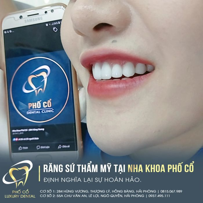 Hình ảnh không gian hiện đại tại Nha Khoa Phố Cổ