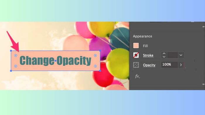 Thực hiện blend bằng Opacity trong AI - Giai đoạn thiết lập