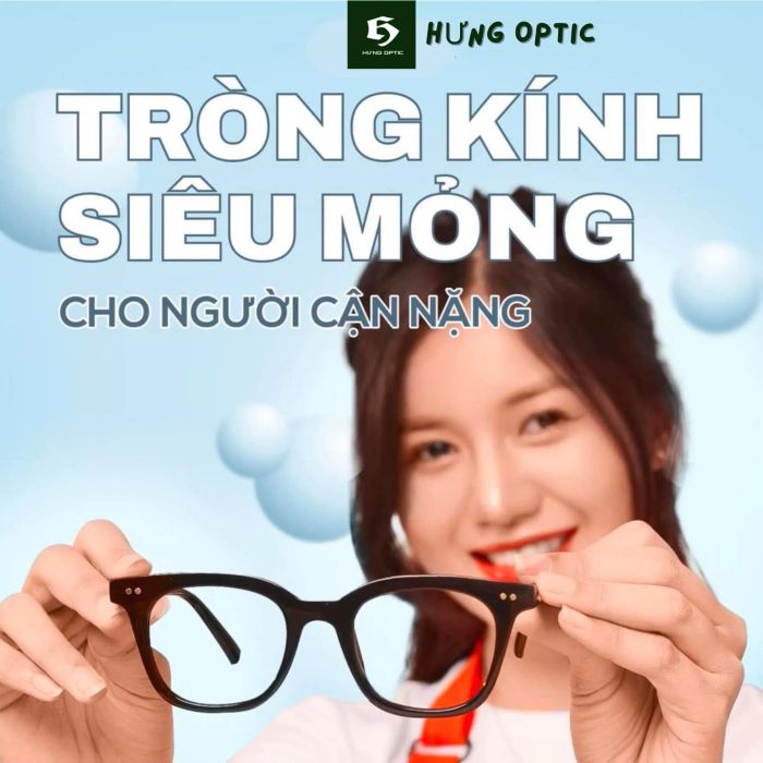 Không gian hiện đại và sang trọng tại Hưng Optic