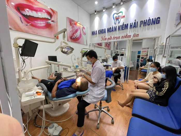 Hình ảnh phòng khám tiêu chuẩn quốc tế tại Nha khoa Hoàn Kiếm