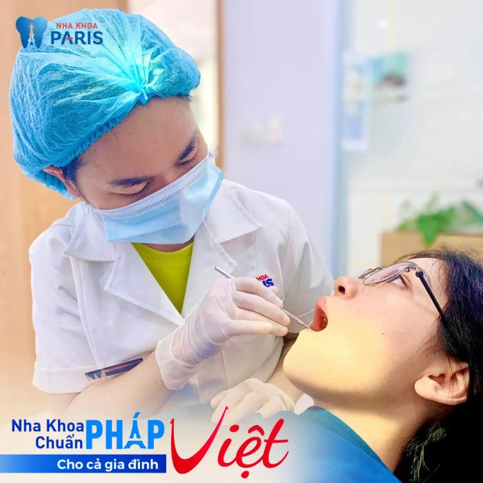 Không gian sang trọng đạt chuẩn Pháp tại Nha Khoa Paris