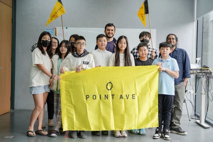 Hình ảnh lớp học tương tác tại Point Avenue