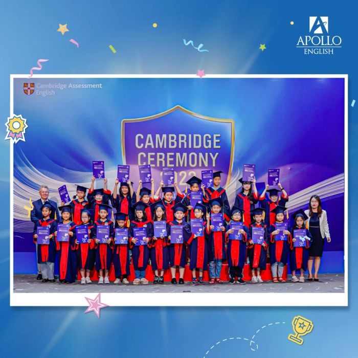 Hình ảnh không gian học tập hiện đại tại Apollo English