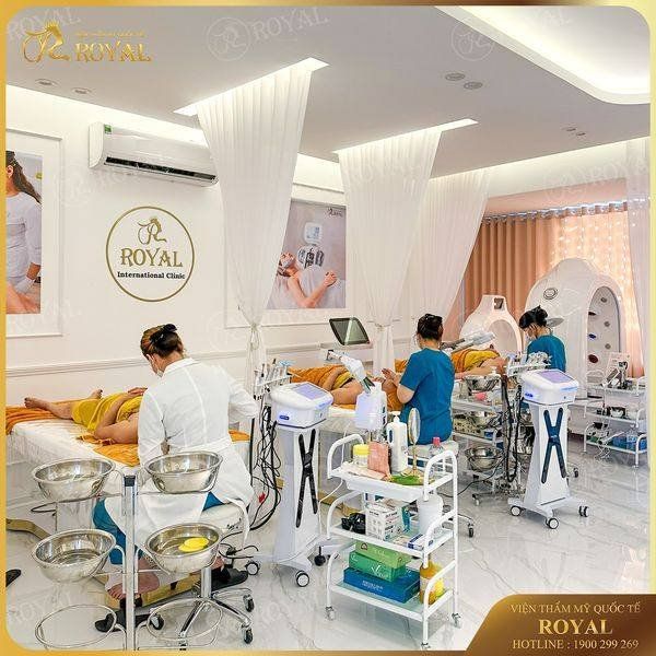Phòng điều trị cao cấp tại Viện Thẩm Mỹ Royal Hải Phòng