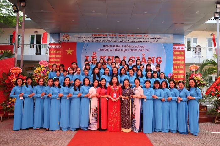 Hình ảnh Trường Tiểu học Ngô Gia Tự - Ngôi trường bề dày truyền thống