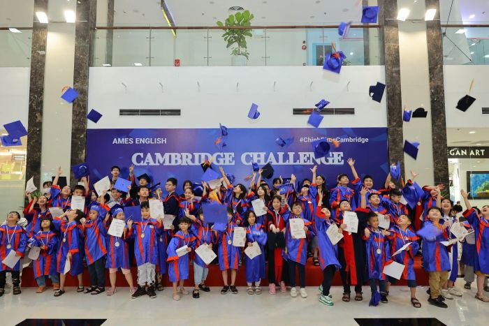 Hình ảnh mô hình học tập tương tác tại AMES English