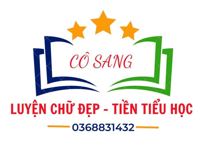 Hình ảnh lớp học tiền tiểu học tại cơ sở Cô Sang