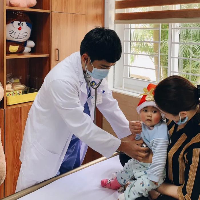 Hình ảnh 2 - Phòng Khám Nhi Số 10 Đinh Nhu: Không gian khám bệnh thân thiện