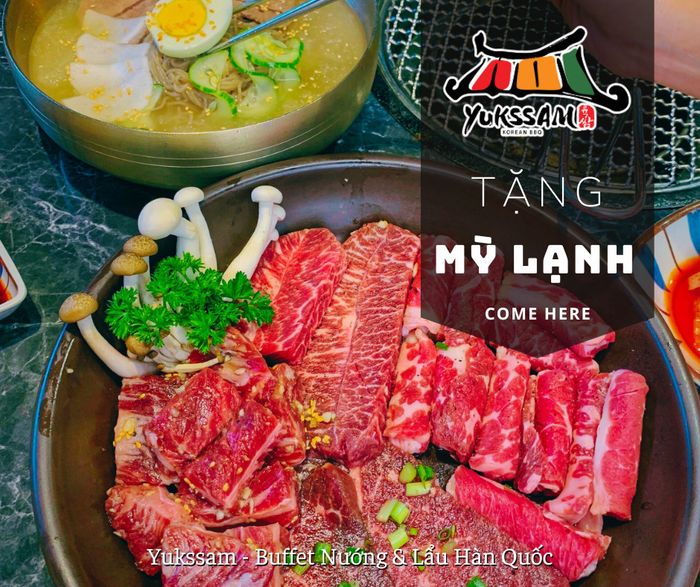 Không gian ẩm thực đậm chất Hàn tại Yukssam - Ảnh 2