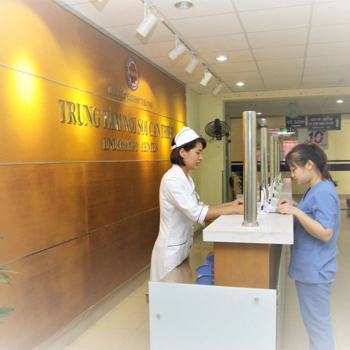 Hình ảnh phòng nội soi hiện đại tại Trung Tâm Nội Soi Bệnh viện Đại Học Y Hà Nội