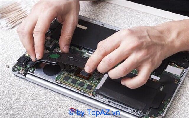 Hình ảnh minh họa không gian làm việc chuyên nghiệp tại Dolozi Computer