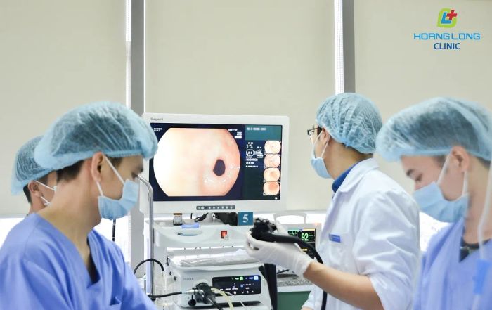Hình ảnh hệ thống máy móc hiện đại tại Phòng Khám Đa Khoa Hoàng Long