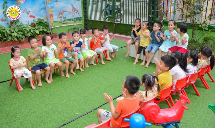 Hình ảnh hoạt động vui chơi tại Mầm Non Gấu Trúc