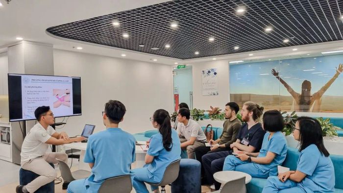Hệ thống máy móc hiện đại tại Trung tâm Myrehab