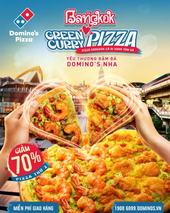 Hình ảnh thực tế Domino's Pizza