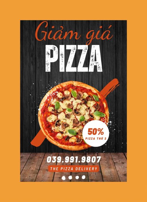 Góc ảnh thực đơn đa dạng và các combo hấp dẫn tại The Pizza Delivery