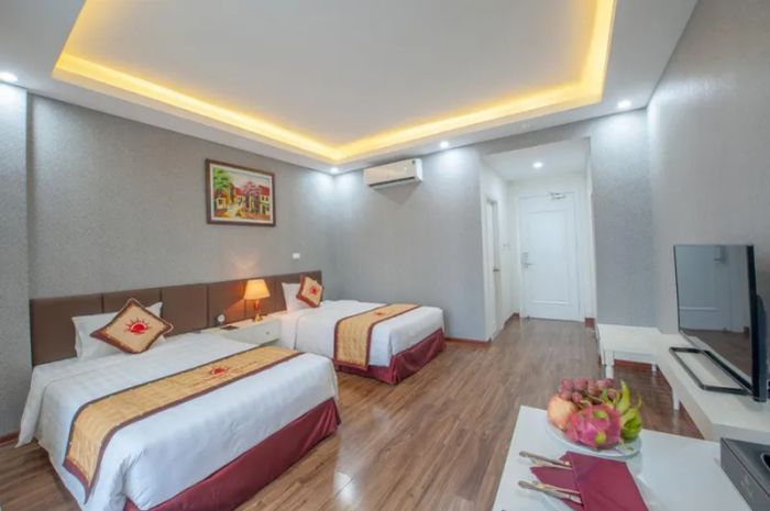 Không gian sang trọng tại Khách sạn Sunrise Hà Nội