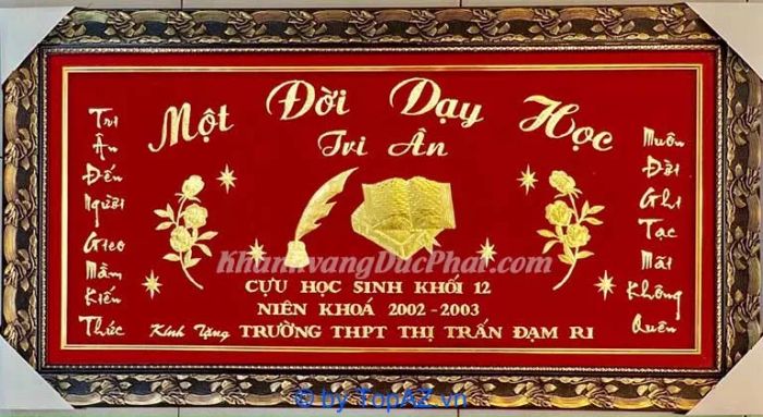 Khánh vàng - Món quà tri ân ý nghĩa dành tặng thầy cô giáo
