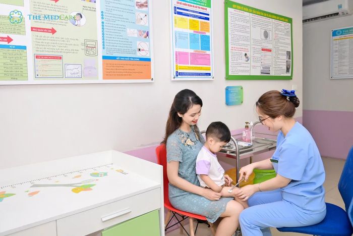 Hình ảnh 2 - Phòng Khám Nhi Khoa Quốc Tế The Medcare: Khu vui chơi giải trí cho bé