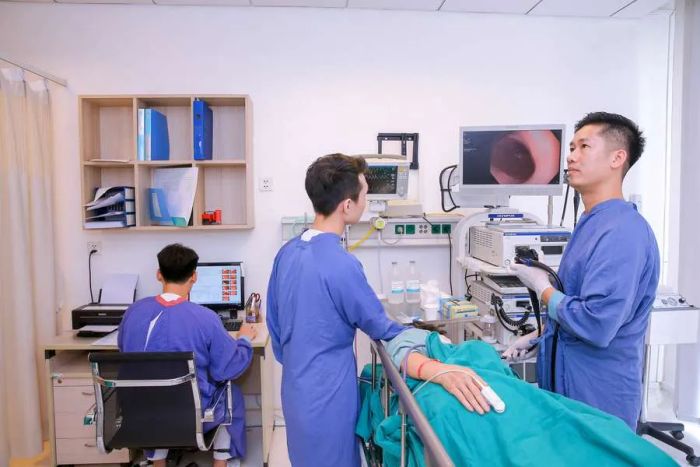 Hình ảnh phòng nội soi đạt chuẩn JCI tại Vinmec Times City