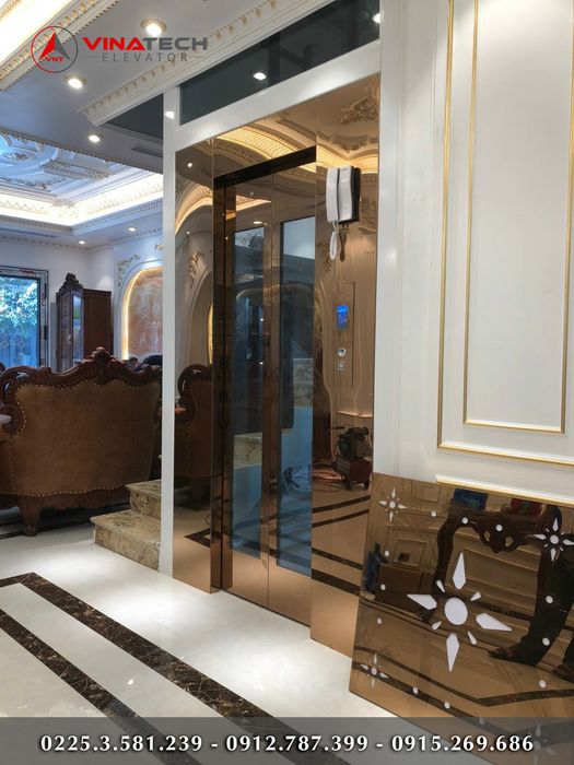 Hình ảnh thi công thực tế của Thang Máy Vinatech