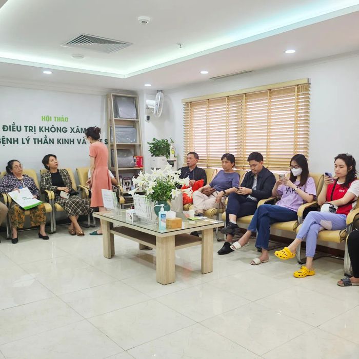 Không gian hiện đại tại IREC Clinic