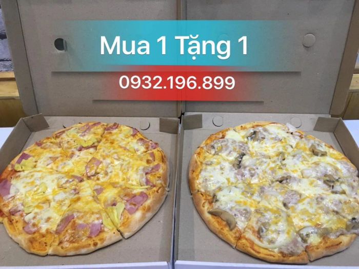 Hình ảnh pizza thơm ngon tại Pizzinio