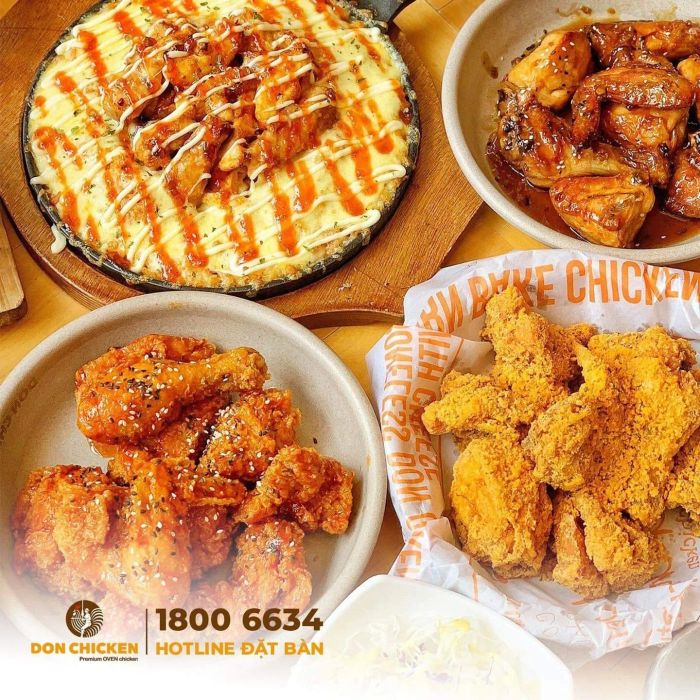Không gian ấn tượng tại Don Chicken