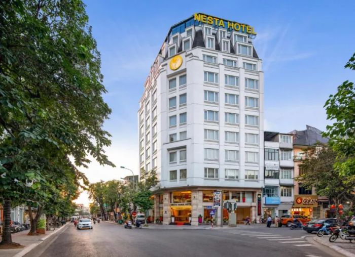 Không gian sang trọng tại Khách sạn Nesta Hà Nội